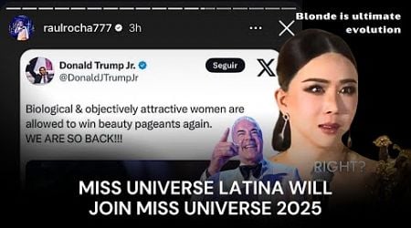 Miss Universe Latina in Miss Universe 2025 | Trump comments on Denmark