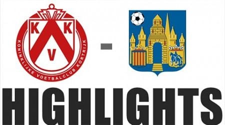 KVC Westerlo vs KV Kortrijk 4-0 Highlights | Pro League 2024/25