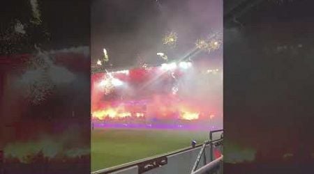 Fireworks from Mauves Army RSCA 6 - Gent 0 saison 24-25