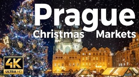 Prague Christmas Markets, Czech Republic Walking Tour - With Captions