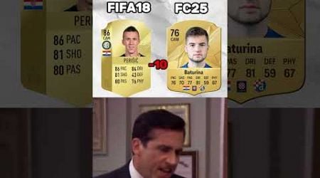 Croatia FIFA18 VS FC25 #eafc #fifa #easportsfc #fc25 #ultimateteam