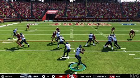 Madden NFL 25 - Seattle Seahawks vs San Francisco 49ers - Gameplay (PS5 UHD) [4K60FPS]