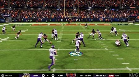 Madden NFL 25 - Minnesota Vikings vs Chicago Bears - Gameplay (PS5 UHD) [4K60FPS]