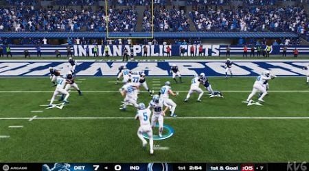 Madden NFL 25 - Detroit Lions vs Indianapolis Colts - Gameplay (PS5 UHD) [4K60FPS]