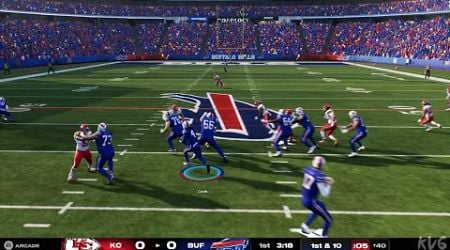 Madden NFL 25 - Kansas City Chiefs vs Buffalo Bills - Gameplay (PS5 UHD) [4K60FPS]