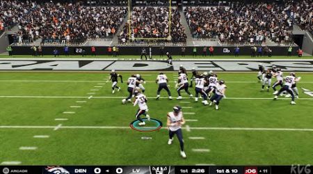 Madden NFL 25 - Denver Broncos vs Las Vegas Raiders - Gameplay (PS5 UHD) [4K60FPS]