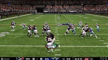 Madden NFL 25 - Houston Texans vs Dallas Cowboys - Gameplay (PS5 UHD) [4K60FPS]