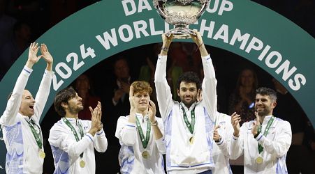 Sinner conquers Davis Cup victory for Italy