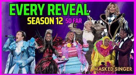 All Reveals Masked Singer - So Far - Season 12