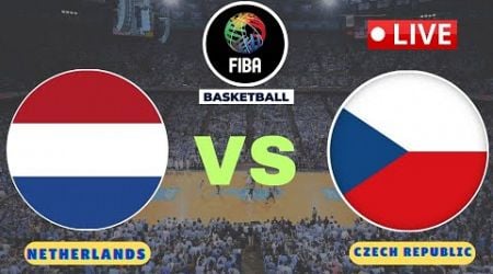 LIVE : Netherlands vs Czech Republic | FIBA Europe Basketball Championship Qualifier Live Score