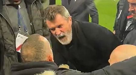 Roy Keane challenges football fan to 'wait for me in the car park' in angry confrontation