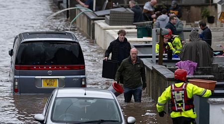 Storm Bert: Several dead as winds and rain wreak havoc across parts of Britain