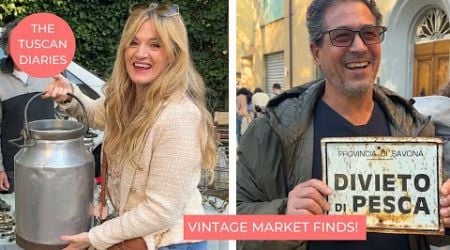 A DAY IN OUR LIVES - VINTAGE MARKET &amp; LAST MINUTE PAINTING!