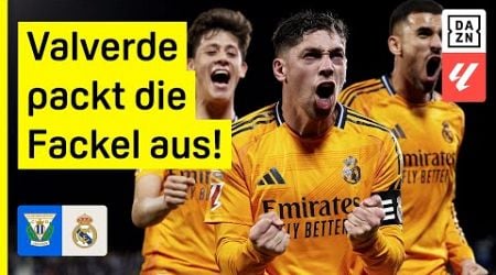 Gedankenschnell &amp; gewieft: Vini, Mbappe &amp; Co dominieren Derby! Leganes - Real Madrid | LaLiga | DAZN