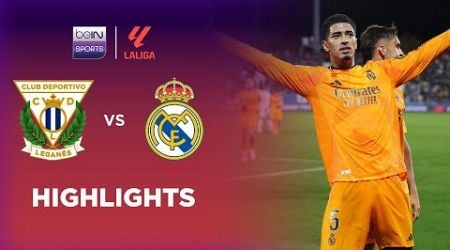 Leganes 0-3 Real Madrid | LaLiga 24/25 Match Highlights