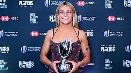 Ireland's Erin King makes history with World Rugby gong as Caelan Doris pipped to top prize