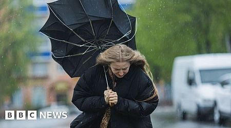 Fresh Storm Bert wind warning comes into force