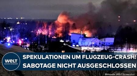 FLUGZEUGABSTURZ IN LITAUEN: Unfall oder Sabotage? Pilot musste notlanden! Das ist bislang bekannt