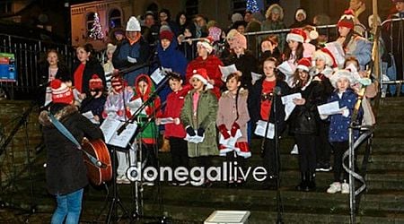 In pictures: Community spirit on show at Carndonagh Christmas lights turn on