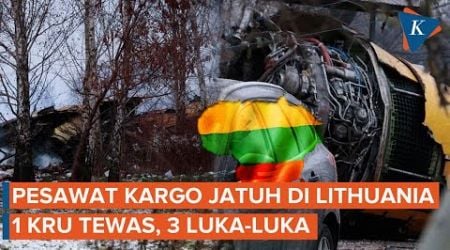 Boeing Kargo DHL Jatuh di Lithuania, Meluncur 1 Kilometer Sebelum Tabrak Rumah