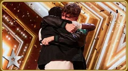 Flintz &amp; T4ylor score EMOTIONAL Golden Buzzer | Unforgettable Audition | Britain&#39;s Got Talent