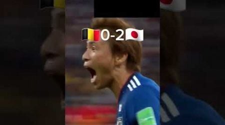 Belgium Vs Japan Wc 2018 #foorball #shorts