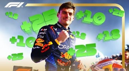 How Max Verstappen Stacked Up The Points In 2024