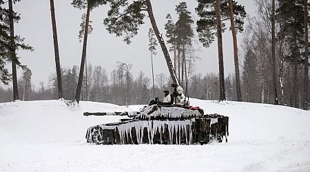 Twelve British soldiers injured in six-vehicle pile-up in Estonia