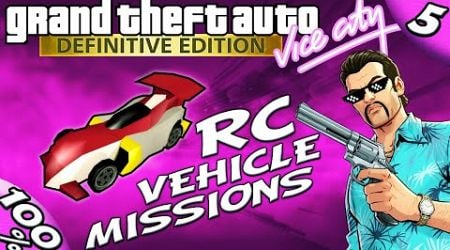 GTA Vice City Definitive: ALL OFF-ROAD + RC TOYZ MISSIONS [100% Walkthrough]