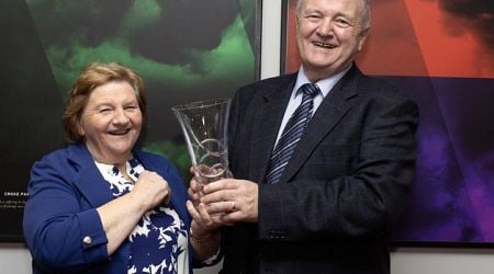 Joy from 50 years of Irish Red Cross volunteering slowing down early-onset dementia, couple receiving lifetime achievement award say