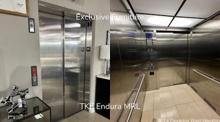 ThyssenKrupp Endura MRL Hydraulic Elevator | Exclusive Furniture | Cypress, TX