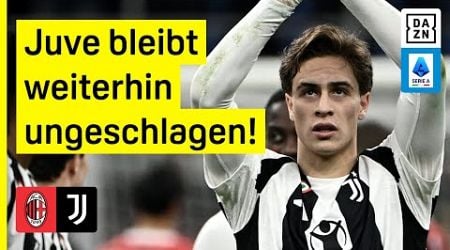 Juve-Bollwerk auch im Top-Spiel stabil: AC Mailand - Juventus | Serie A | DAZN Highlights