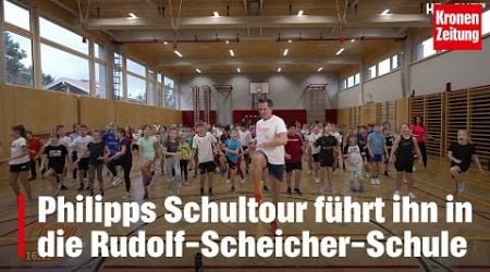 Philipp bewegt am Mittwoch, 20.11.: Zu Gast in der Rudolf-Scheicher Volksschule in Wr. Neustadt