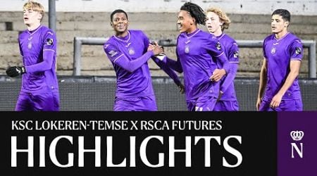 HIGHLIGHTS U23: KSC Lokeren-Temse - RSCA Futures | 2024-2025