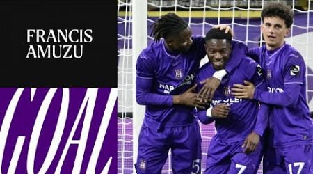 RSC Anderlecht - KAA Gent: Amuzu 6-0 | 2024-2025