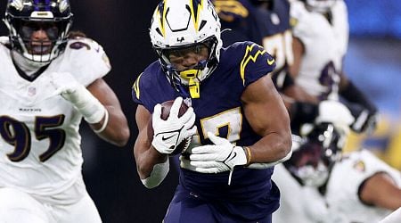 Chargers' Dobbins ruled out of MNF with knee injury