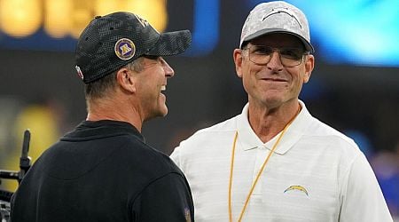 Harbaugh Bowl: Jim, John Harbaugh share messages to each other ahead of Chargers and Ravens on Monday night