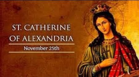 Divine Office Vespers 34th Monday of OT St. Catherine of Alexandria November 25, 2024