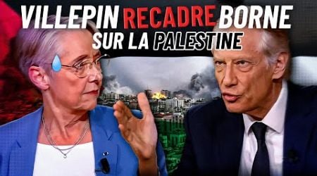 Villepin fait une MASTERCLASS sur la Palestine !