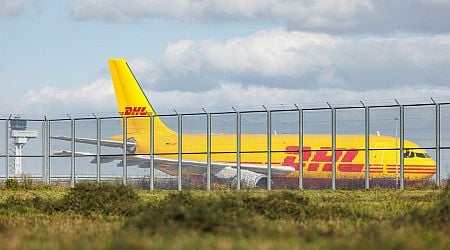 At least 1 person is dead after a DHL cargo plane crashed into a house