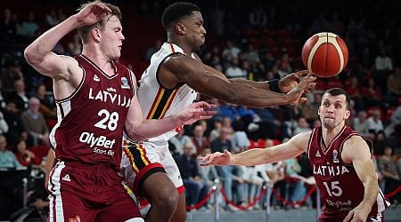 Latvia beats Belgium at basketball again