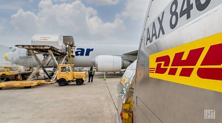 DHL cargo plane crashes trying to land near Lithuania airport