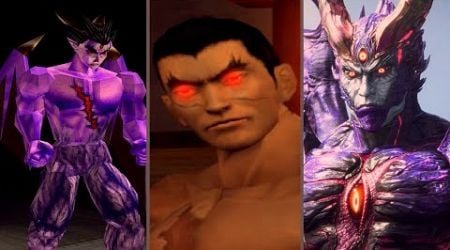 Tekken : Every canon Devil Kazuya scene