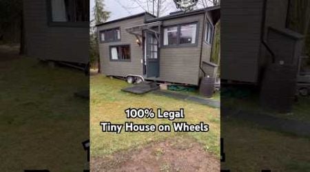 Tiny house on wheels officially registered as a house in Switzerland