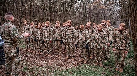 Military Cadets Practice Survival Skills in the Wilderness