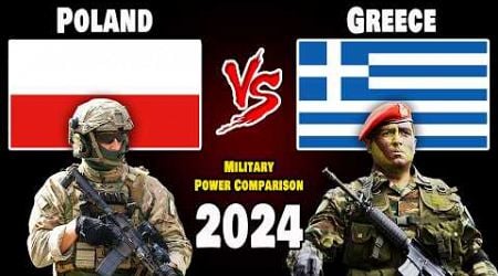 Poland vs Greece Military Power Comparison 2024 | Greece vs Poland Military Power 2024