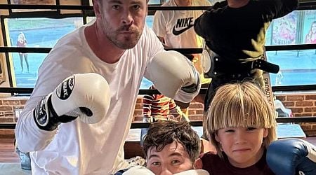 Chris Hemsworth's son fights Barry Keoghan and gains huge compliment