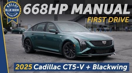 2025 Cadillac CT5-V + Blackwing | First Drive