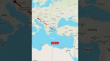 Distance between Ljubljana Slovenia to Tel Aviv Palestine #moscowregion #aviation #ukrainerussiabord