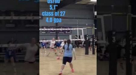 marissa roberson, #6 , class of 27 , 4.0 gpa #volleyball